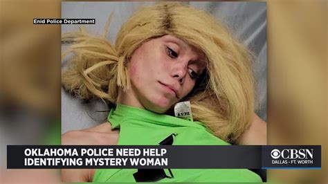who is she oklahoma police need help identifying mystery woman youtube