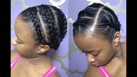 However, we recommend braiding your hair to the back using cornrow braids. Protective Braids Under Wigs (Tutorial) - YouTube