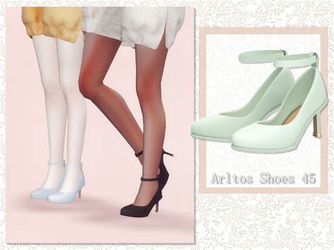 The Sims Resource Elegant High Heels 45