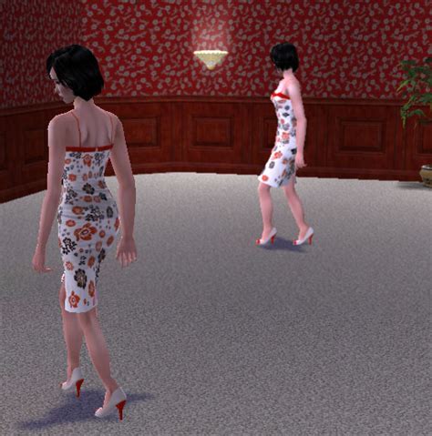 Mod The Sims 3 Traditional Pinup Dresses