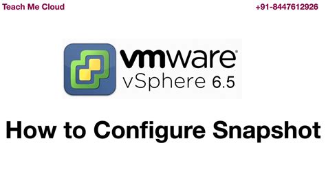 How To Configure Snapshot On VSphere Step By Step What Is VMware Snapshot YouTube