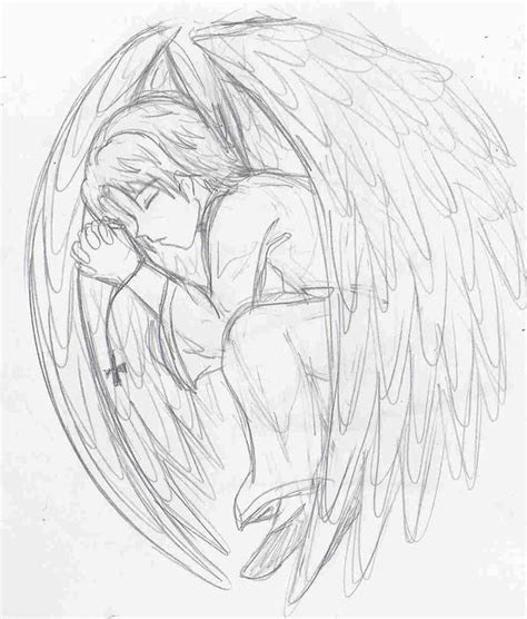 Angel Boy Drawing At Getdrawings Free Download