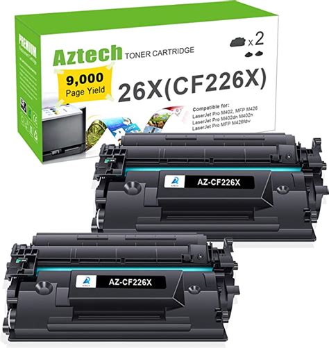 Aztech 26x Cf226x Toner Cartridge 2 Pack High Yield
