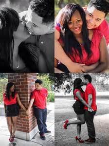beautiful interracial couple with a black woman and latino man love interracial couples