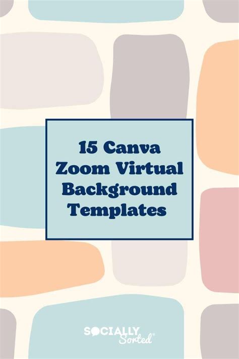 Get These Free Fun Zoom Virtual Backgrounds Canva Templates Plant