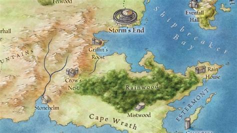 Map Of Westeros Qarth Maps Of The World