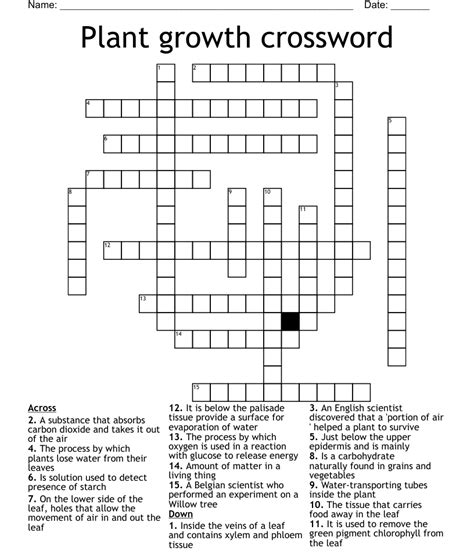 Planting Guide Crossword Clue Craftincreatively