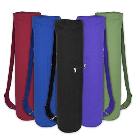 Cotton yoga mats has great benefits to your body providing the connection to the natural ground. Cotton Zippered Yoga Mat Bag | Yoga Direct UK