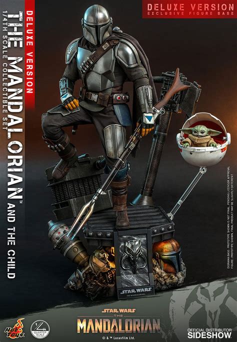 14 Quarter Scale Figure The Mandalorian And The Child Deluxe Star Wars