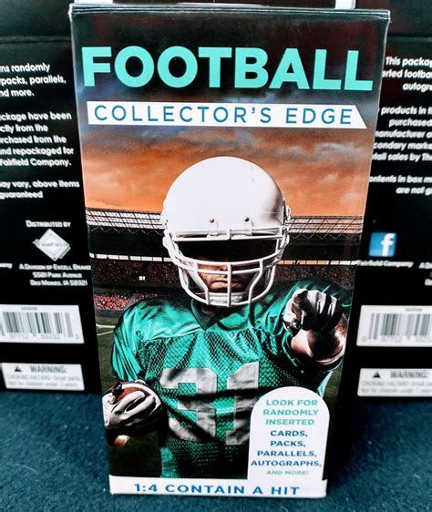 Fairfield Nfl Football Collector S Edge Boxes Random Cards Packs