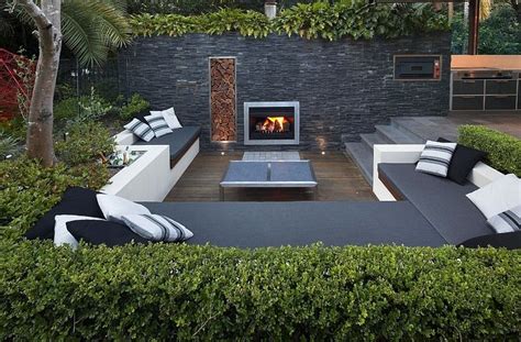 Contemporary Patio In Sydney With A Trendy Sunken Lounge Decoist