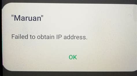 Failed To Obtain Ip Address Fixed YouTube