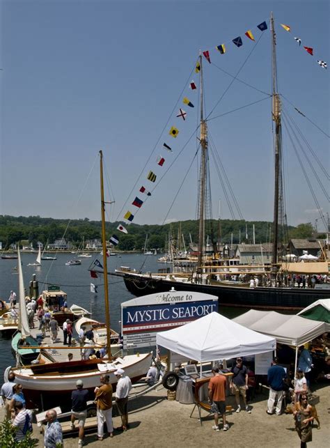 Mystic Seaport Ct Wonderfully Relaxing Way To Spend A Sunny Day