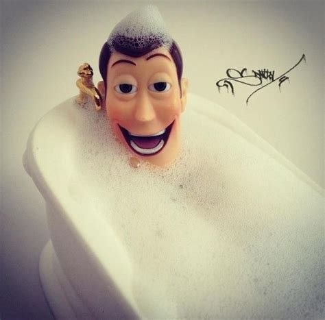 Woody Bath Time Woody The Cowboy Woody Toy Story Creepy Woody