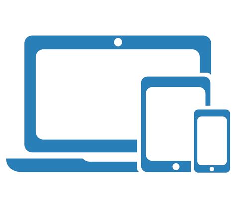 15 Mobile Tablet Icons Blue Images Mobile Phone And Tablet Icon