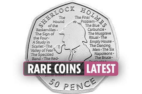 Sherlock Holmes 50p Coin How Much Is It Worth Coin Design 50p Coin