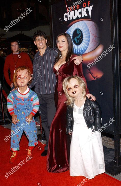 Jennifer Tilly From Chucky With Don Mancini In Chucky Jennifer Hot