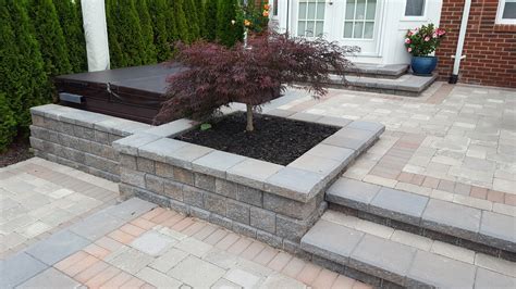 It will take work on your part to install a patio made of pavers, but you can easily do it yourself from start to finish. Driveway Patio Backyard Brick Paver Patios Custom Landscape Services Do It Yourself Pavers Home ...