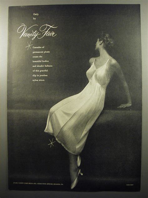 1950 Vanity Fair Slip Advertisement Photo By Mark Shaw Only By