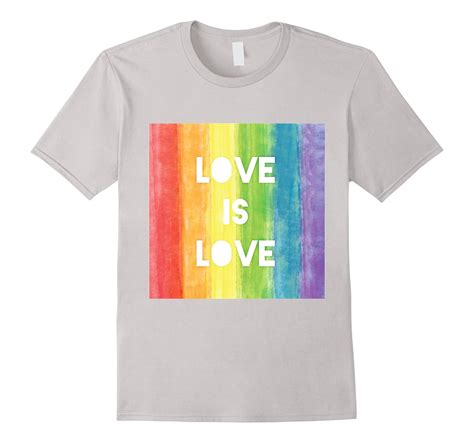 Love Is Love Gay Lesbian Lgbt Pride Rainbow T Shirt Td Teedep