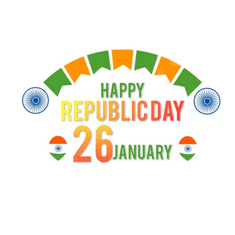Indian Republic Day Vector Hd Png Images 26 January Indian Republic