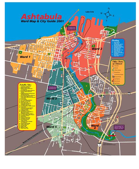 Ashtabula Tourist Map - Ashtabula Ohio • mappery