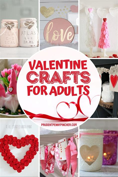 50 Diy Valentine Crafts For Adults Valentine Crafts Valentines Diy
