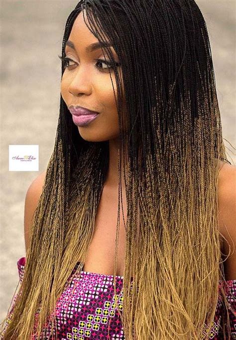 61 Beautiful Micro Braids Hairstyles Page 5 Of 6 Stayglam