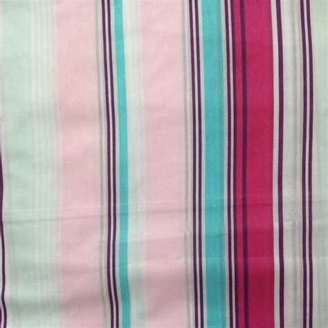 Pink And Blue Stripes Blue Stripes Workshop Pink Fabric Home Decor