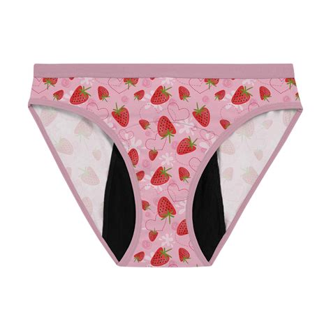 Teen Girl Period Underwear Soild Colors Bikini Physiological Panty Culotte Menstruelle Shantou
