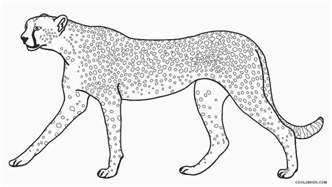 Cute baby cheetah coloring pages pdf page free printable rose. Printable Cheetah Coloring Pages For Kids | Cool2bKids