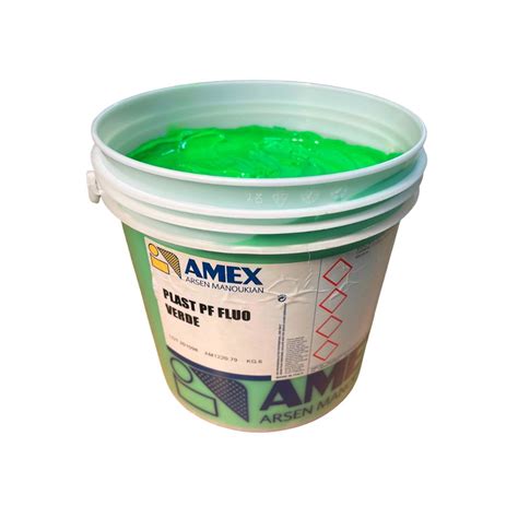Amex Fluorescent Green Plastisol Ink Screen Print World
