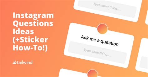 10 Instagram Questions Ideas Sticker How To