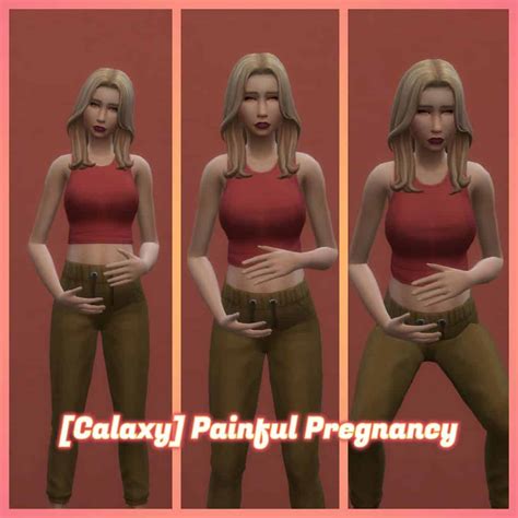 pregnancy pose pack sims 4