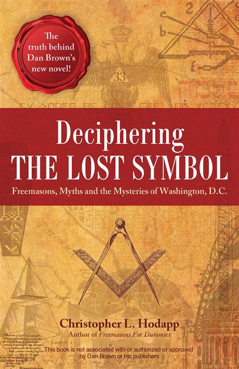 Deciphering The Lost Symbol Book By Christopher Hodapp Official