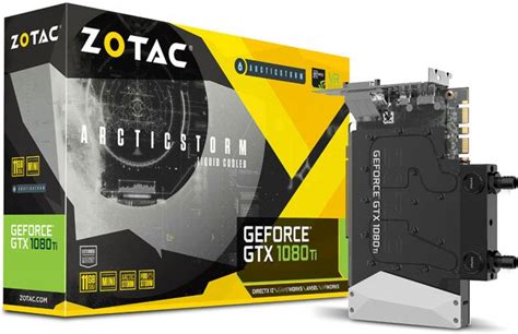 Zotac Debuts The Smallest Geforce Gtx 1080 Ti Requires Liquid Cooled
