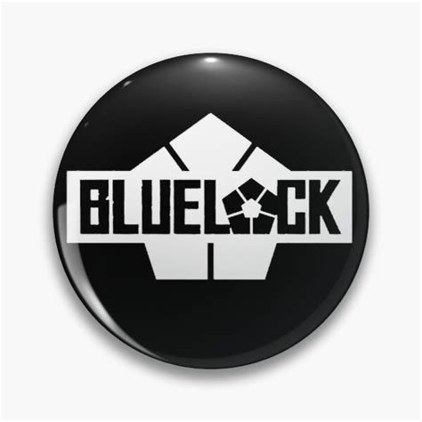Blue Lock Pins Blue Lock White Logo Pin Rb0512 Blue Lock Store