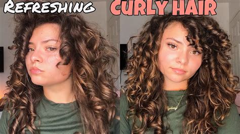 How to refresh curls without washing. HOW TO REFRESH YOUR CURLS ! 2nd & 3rd day hair! - YouTube