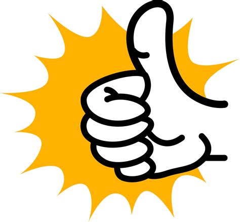 Thumbs Up Sign Clipart Best