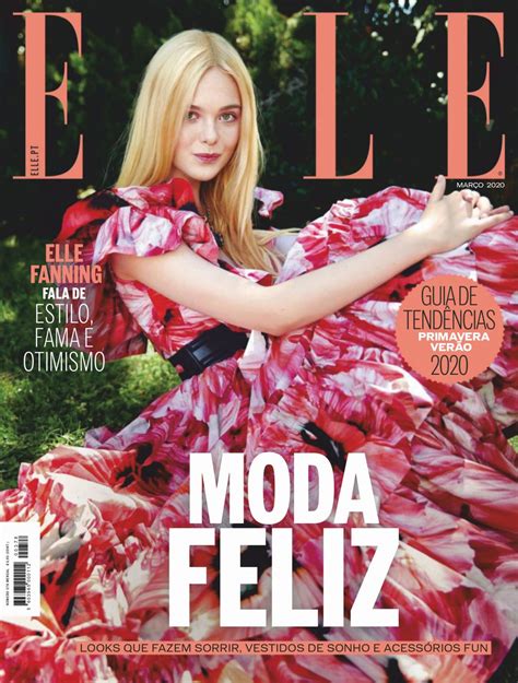 Elle Fanning In Elle Magazine Portugal March 2020 Hawtcelebs