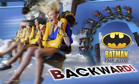 Six Flags Announces New Thrill Batman Backward Entertainment