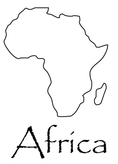 Printable Continents To Cut Out Free Coloring Pages