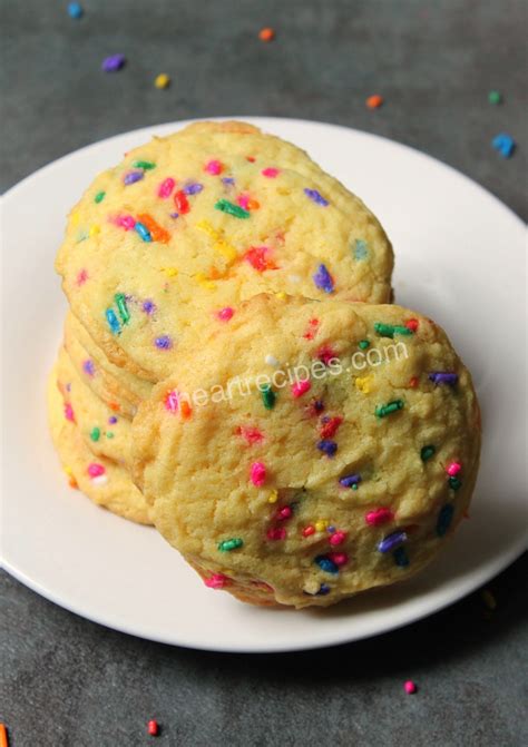 Confetti Cake Mix Cookies I Heart Recipes