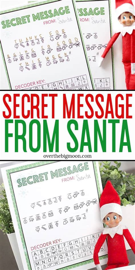 secret message from santa printable printable word searches