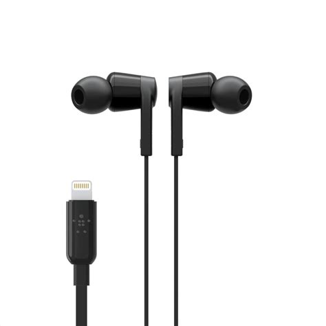 The simple control of the palovue earbuds enables several functions which make operation swift and easier than before. Headphones with Lightning Connector for iPhones | Belkin