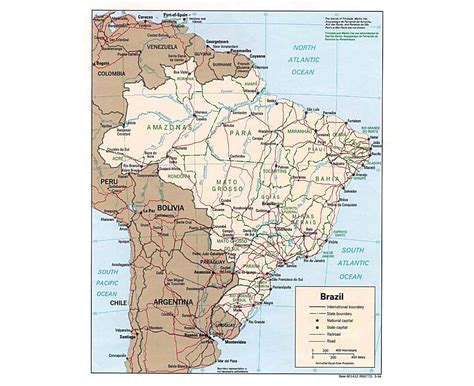 Maps Of Brazil Collection Of Maps Of Brazil South America