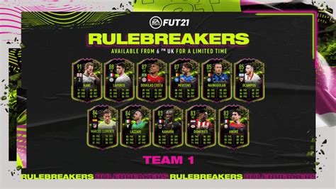 85 rulebreakers nainggolan player review! FIFA 21: llegan los Rulebreakers a FUT - TyC Sports