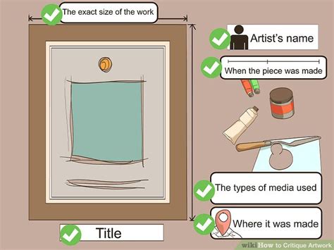 How To Critique Artwork With Pictures Wikihow