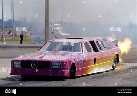 American Car Culture The Worlds Fastest Mercedes Limo Stock Photo Alamy