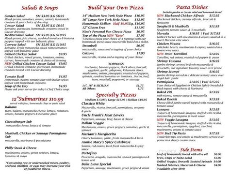 Luna bar kl menu, luna bar kl, luna bar kl price, luna bar menu, luna bar kl menu price Menu of Bella Luna Ristorante & Bar in Oak Ridge, NC 27310